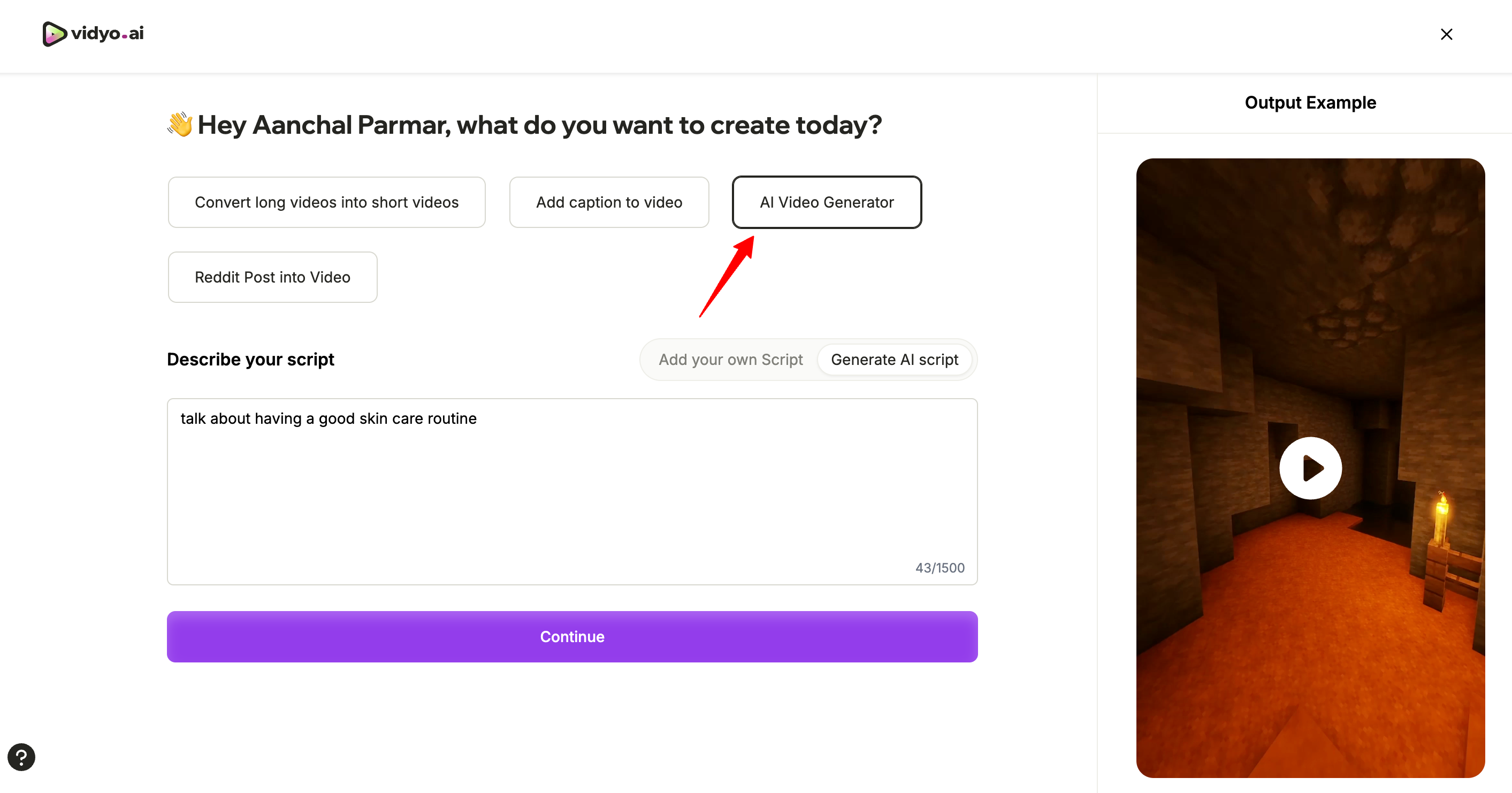 Choose AI Video Generator